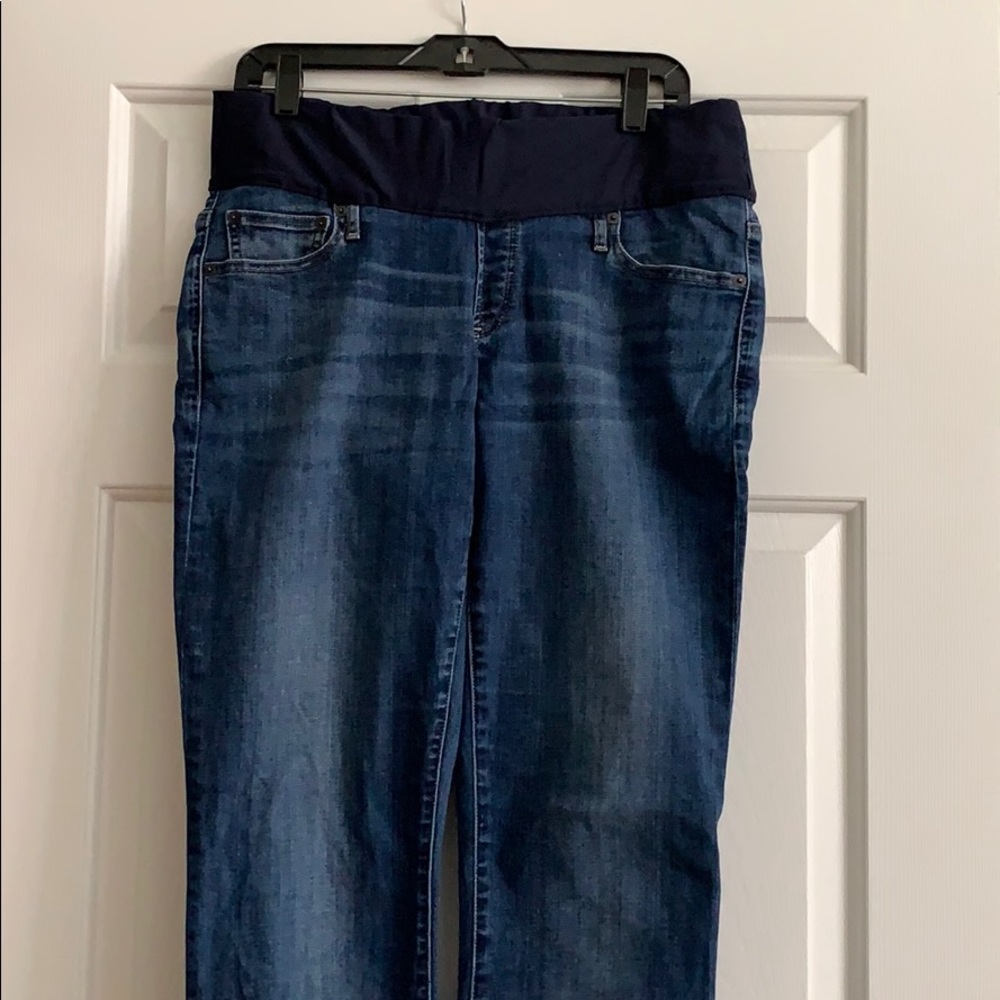 Gap Dark blue maternity jeans